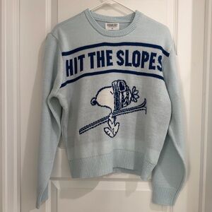 Snoopy Hit the Slopes Sweater